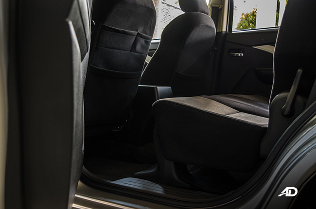 Mitsubishi Xpander Interior second row leg room