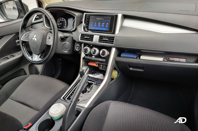 Mitsubishi Xpander interior storage space