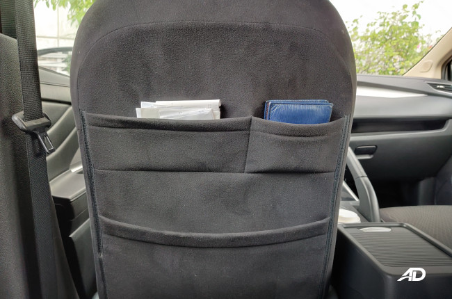 Mitsubishi Xpander interior storage space