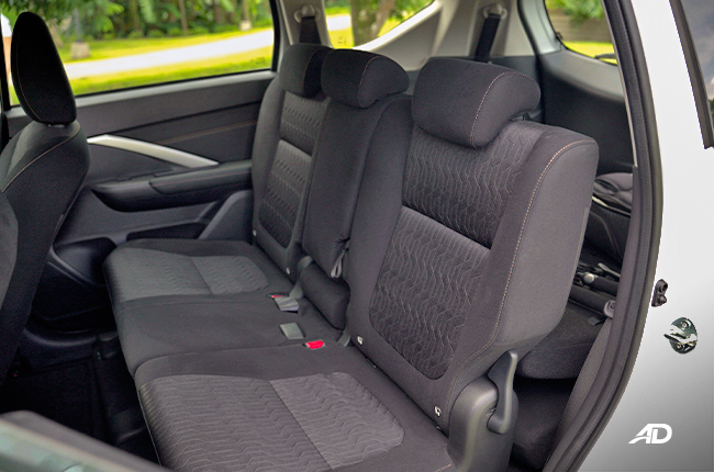 Mitsubishi Xpander Second Row