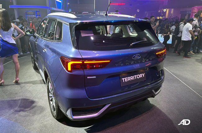 Next-generation Fordd Territory