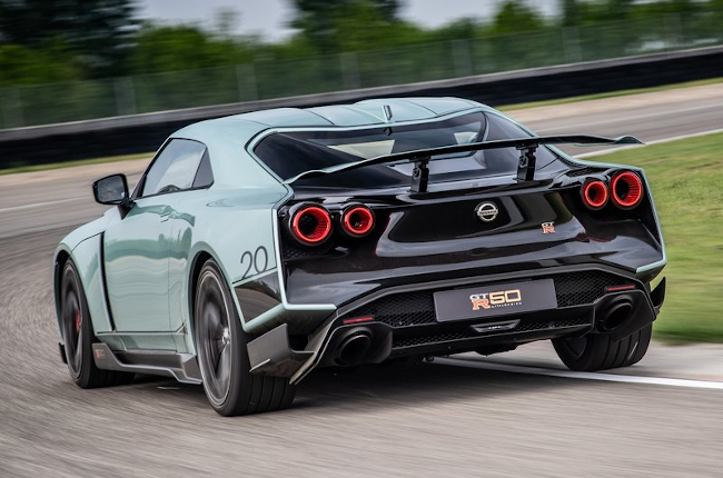 Nissan GT-R 50 Italdesign Rear quarter profile