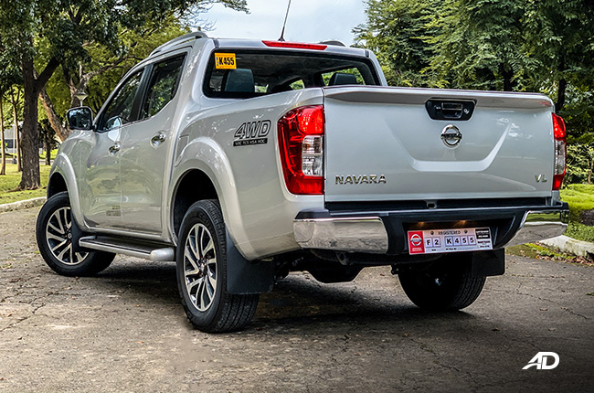 nissan navara road test rear quarter exterior