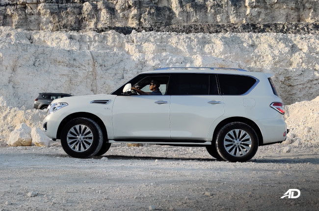 Nissan Patrol Side shot 