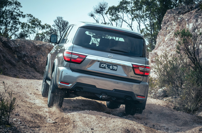 Nissan Patrol Warrior Rear