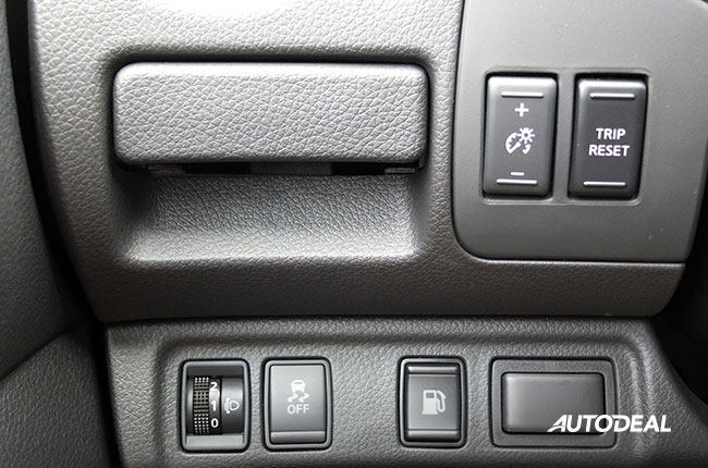 Nissan Terra Buttons