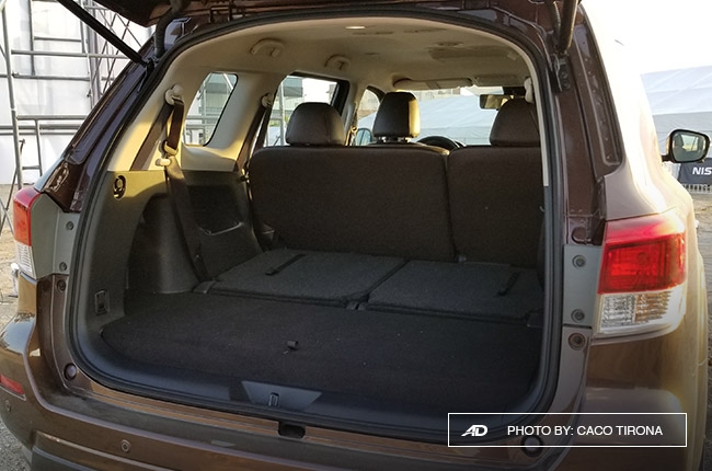 Nissan Terra Cargo Space