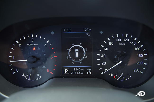 Nissan Terra Gauge Cluster