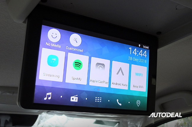 Nissan Terra Passenger Screen