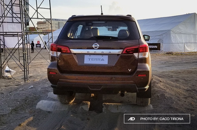 Nissan Terra Rear View