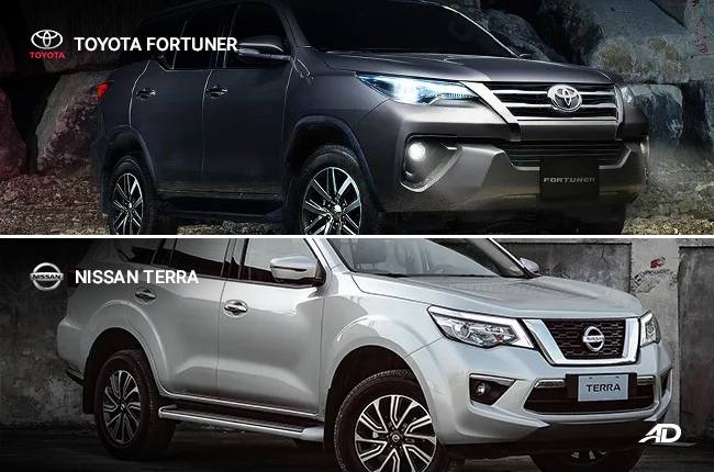 Nissan Terra vs Toyota Fortuner Comparo