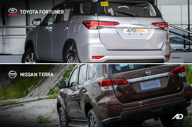 Nissan Terra vs Toyota Fortuner Comparo