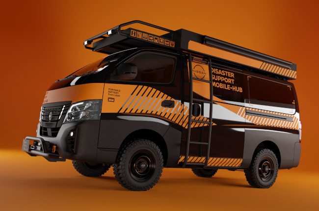 Nissan Tokyo Auto Salon 2024 Disaster Support Mobile Hub 