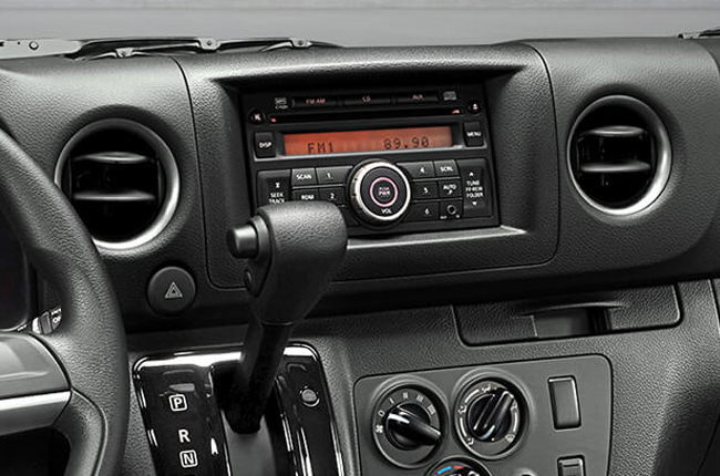 Nissan Urvan interior