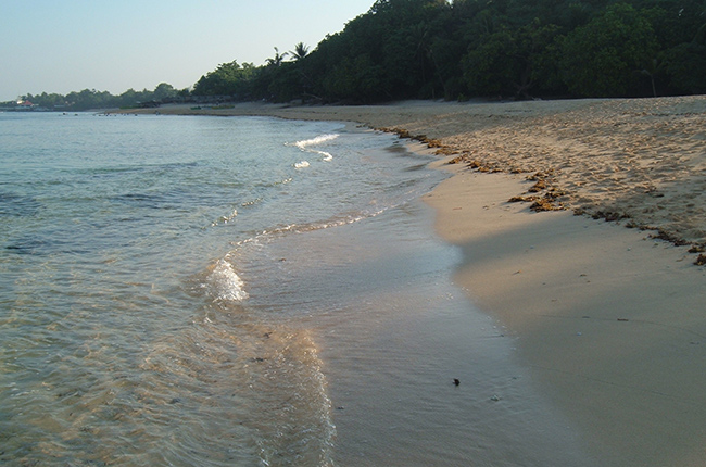 Patar white beach