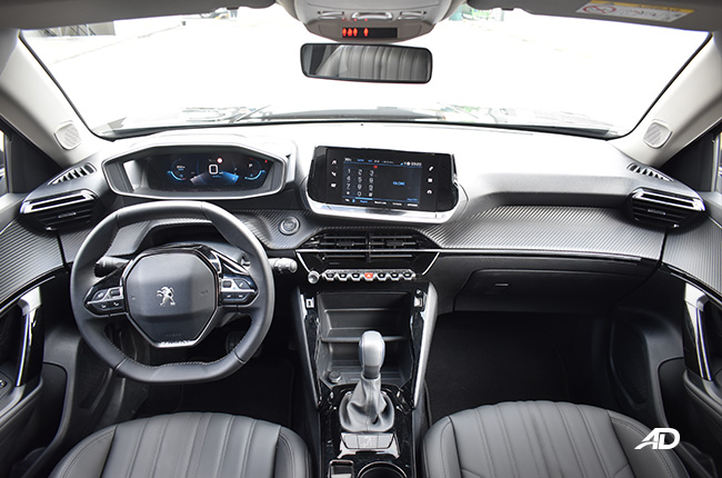 Peugeot 2008 interior dashboard