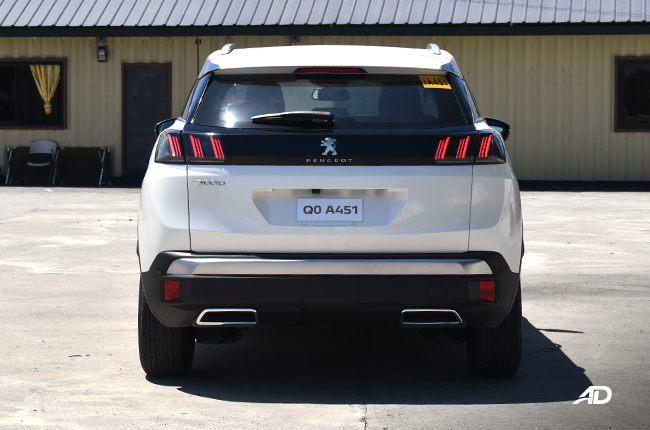 Peugeot 3008 exterior  rear