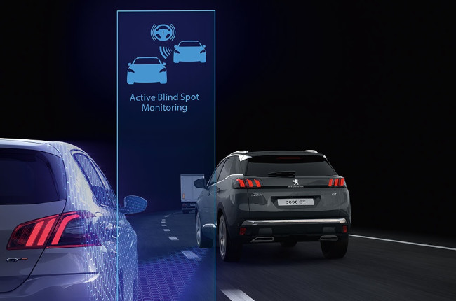 Peugeot ADAS Active Blind Spot Monitoring Inline 3