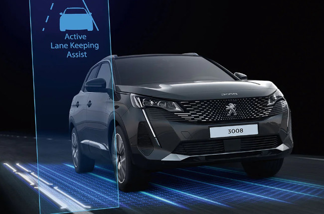 Peugeot ADAS Lane Keeping Assist Inline 2