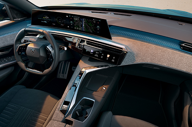 Peugeot i-Cockpit Top View