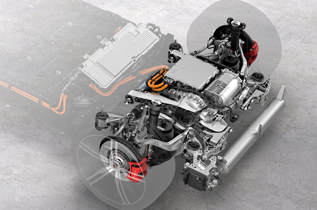 Porsche Macan Electric Powertrain