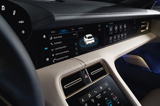 Porsche Taycan Interior