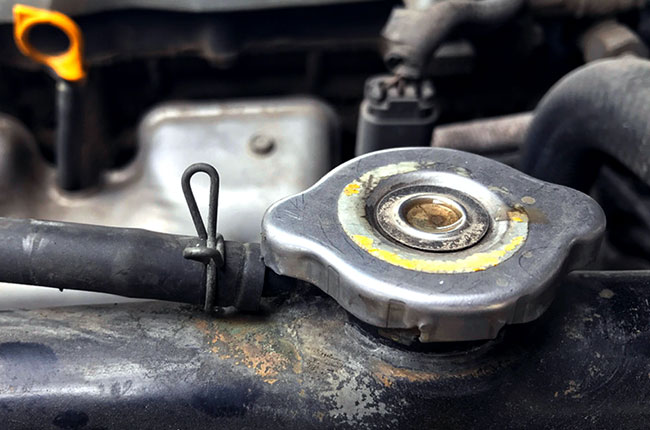 Radiator leak