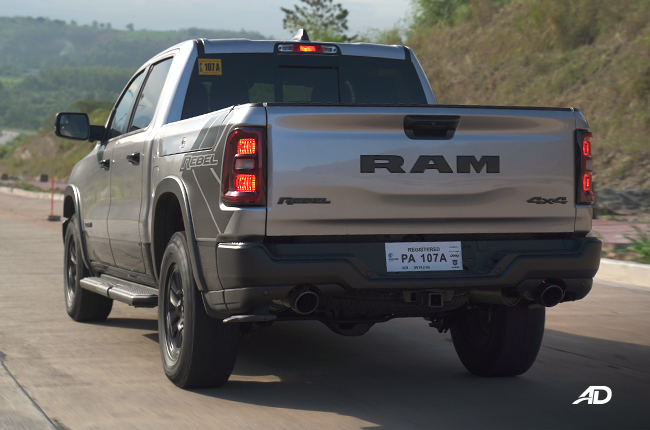 Ram 1500 Rebel Moving Shot