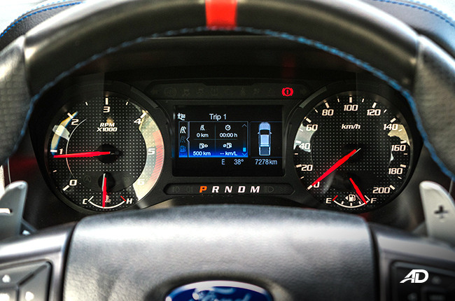 ranger raptor interior