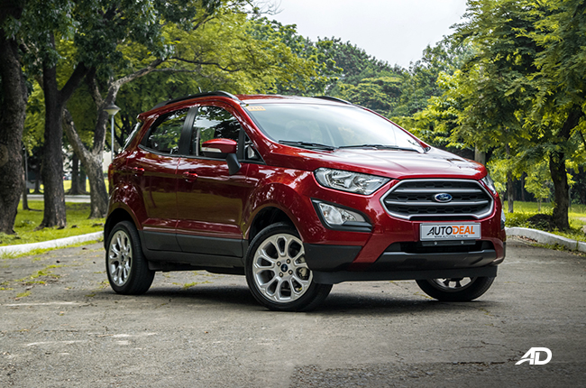 Red 2019 Ford EcoSport 1.5 Trend philippines