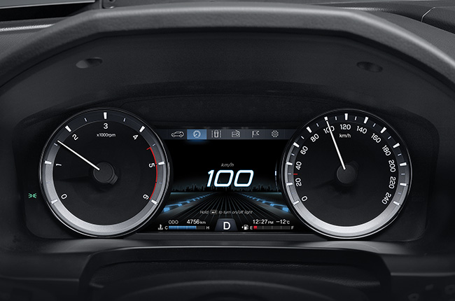 Rexton Instrument Cluster