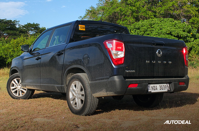 Ssangyong Musso exterior