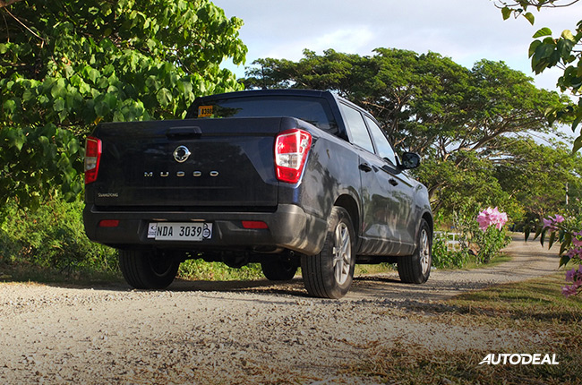 Ssangyong Musso exterior