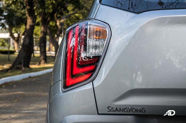 ssangyong tivoli diesel review road test led taillamps exterior philippines