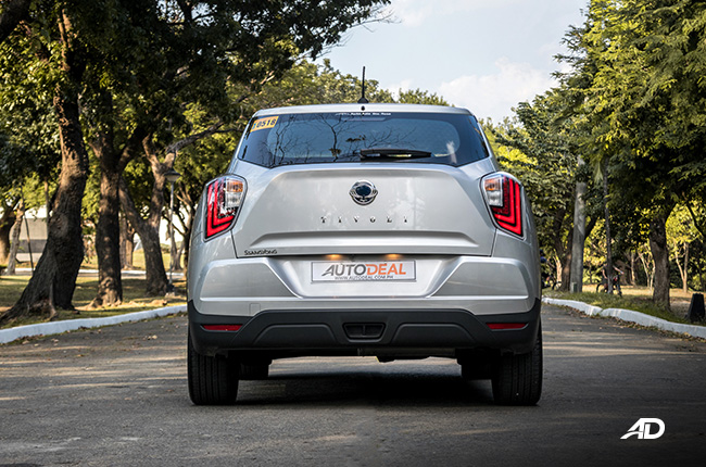 ssangyong tivoli diesel review road test rear exterior philippines