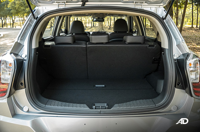 ssangyong tivoli diesel review road test trunk cargo interior
