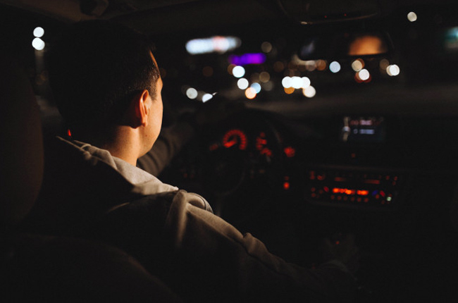 Stay alert while driving at night