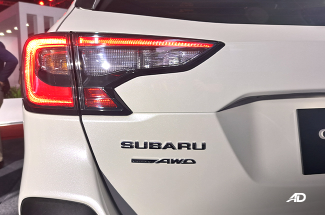 Subaru Outback XT Nameplate