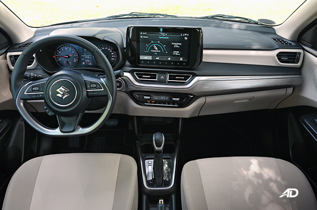 Suzuk Dzire Hybrid Dashboard