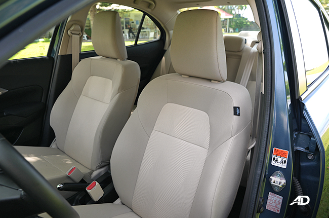 Suzuk Dzire Hybrid Front Seats