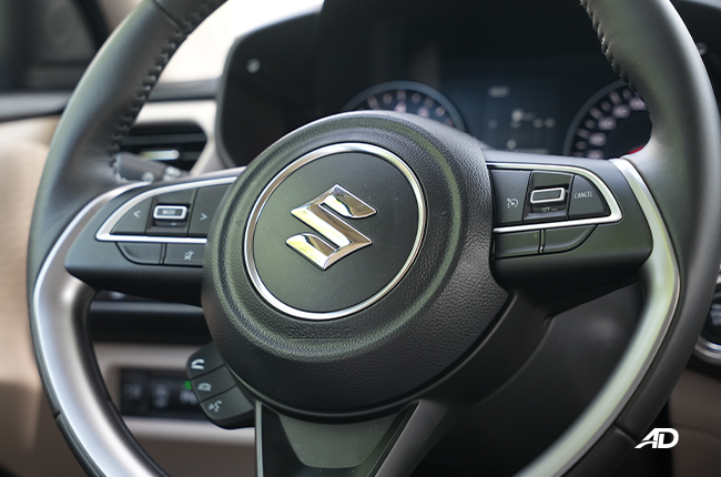 Suzuk Dzire Hybrid Steering Wheel
