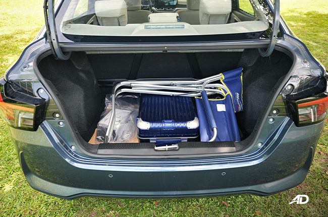 Suzuki Dzire Hybrid Trunk