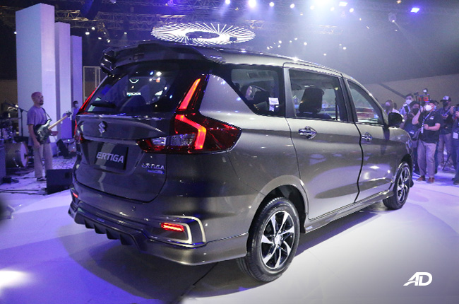 Suzuki Ertiga hybrid rear
