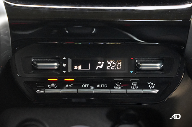 Suzuki Fronx SGX AC Controls