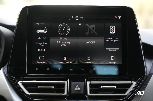 Suzuki Fronx SGX Infotainment Screen