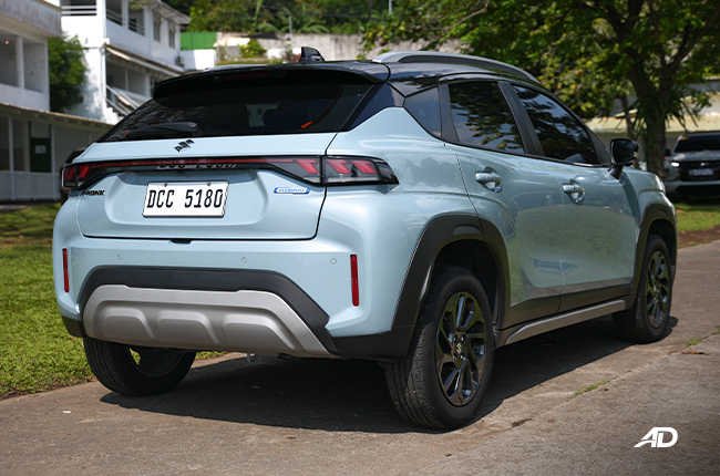 Suzuki Fronx SGX Rear Quarter