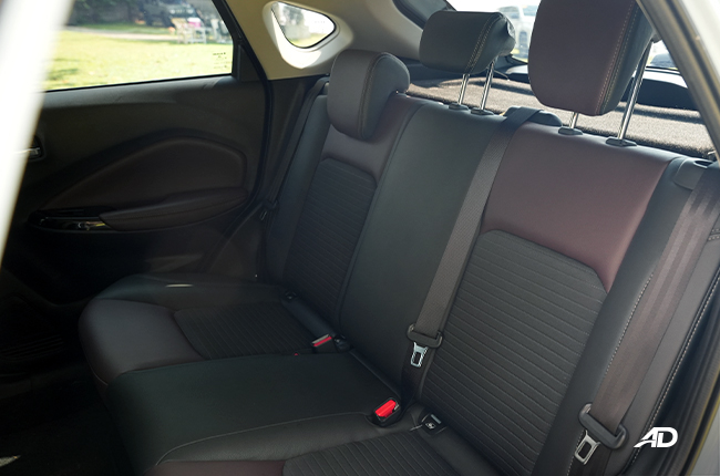Suzuki Fronx SGX Rear Seats