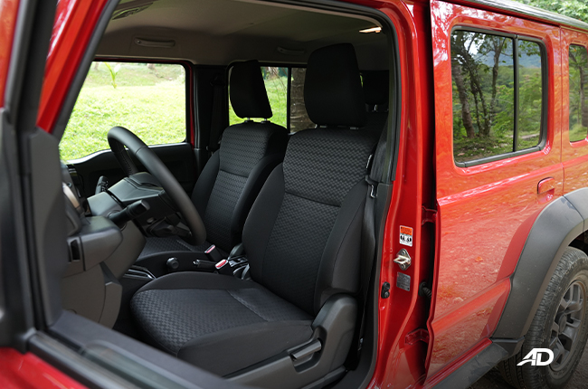 Suzuki Jimny 5-Door Front Driver Seat