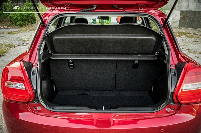 Suzuki Swift Interior Space