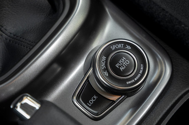 Suzuki Vitara AllGrip Drivemode selector